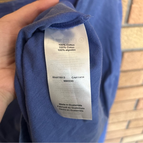 NWT Motherhood Maternity Long Sleeve Pocket Blue/Purple Cotton Shirt Size XL - Picture 4 of 7